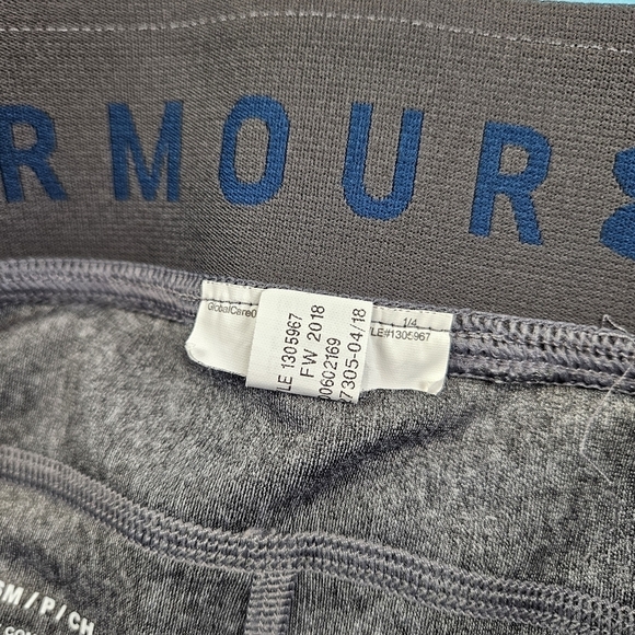 Under Armour Gray Blue Leggings Small - Picture 7 of 8